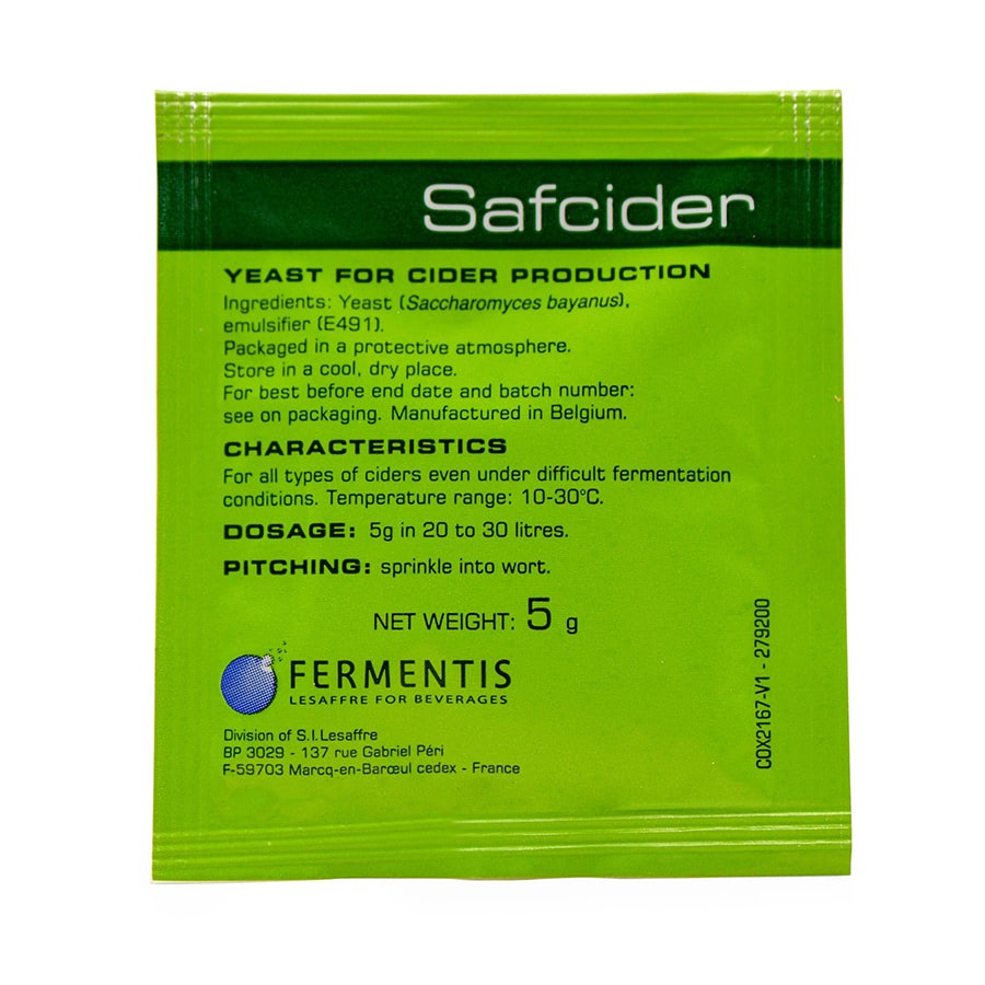 Men nấu Cider SafCider AB-1 – 5g