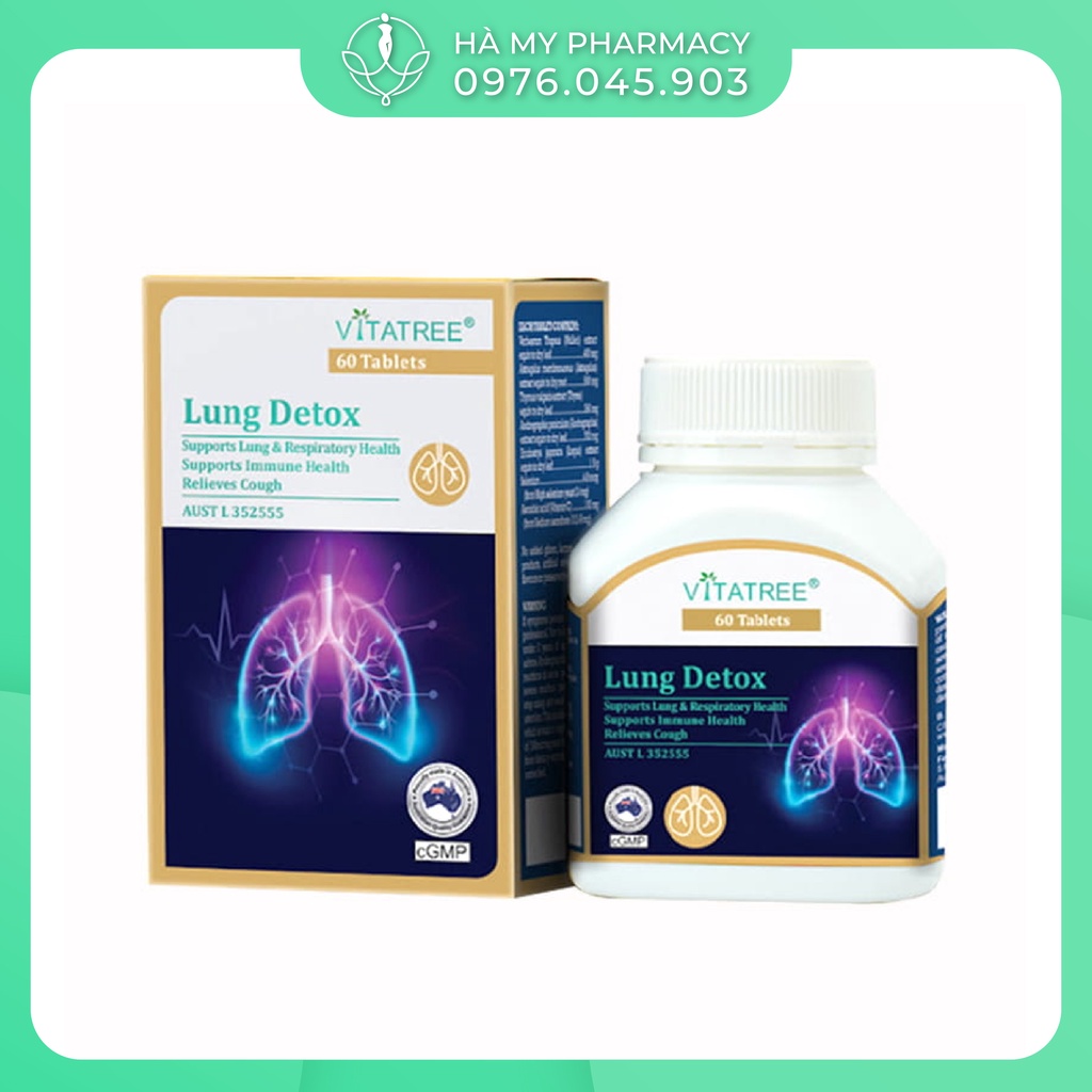 Thải độc phổi Lung Detox Vitatree