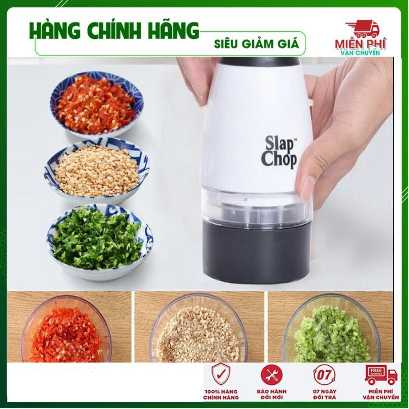 Máy Xay Tỏi Cầm Tay, Dụng Cụ Băm Dập Tỏi Cắt Hành Tỏi Đa Năng Tiện Ích