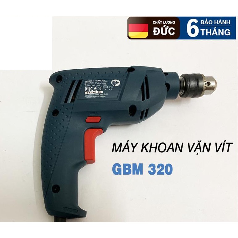 Máy Khoan Bắn Vít Chính Hãng Bosch GBM 320 (6,5 LY) – Chuyên Thạch Cao - Bắn Vít