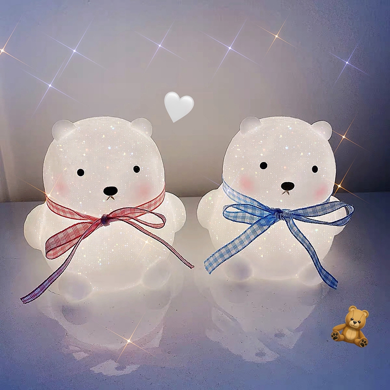 Đèn ngủ để bàn hình chú vịt nhỏ dễ thương