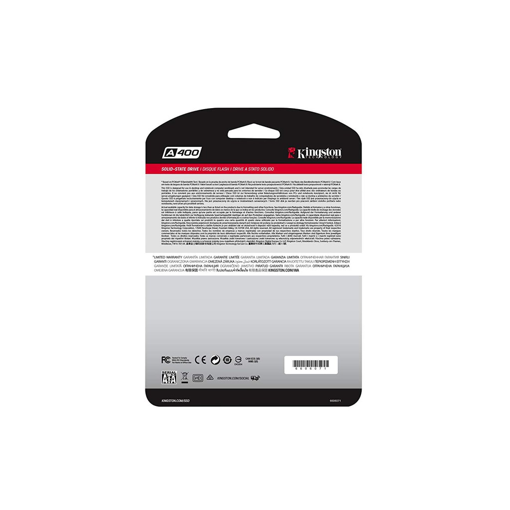 💡 Ổ cứng SSD Kingston A400 480GB SATA 3 2.5” SA400S37/480G - Bảo hành chính hãng 36 Tháng