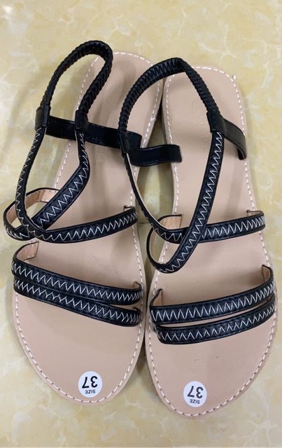 2 đôi sandal nữ  quai  ngang, quai  chéo bền nhẹ mát mẻ  mùa hè