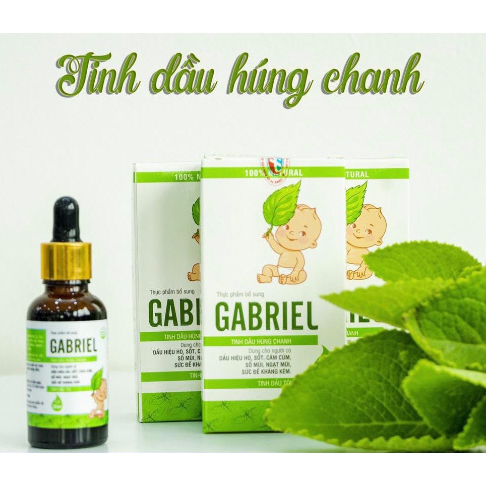 Tinh dầu húng chanh Gabriel Lọ 30ml