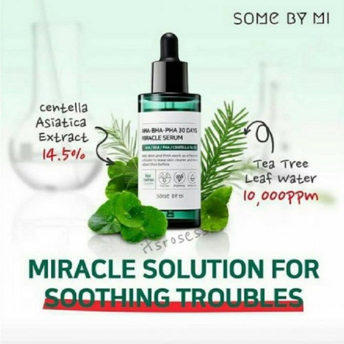 Serum Some By Mi AHA-BHA-PHA 30 Days Miracle Serum 50ml dành cho da mụn | BigBuy360 - bigbuy360.vn
