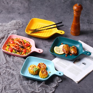 Chảo tay cầm gốm sứ