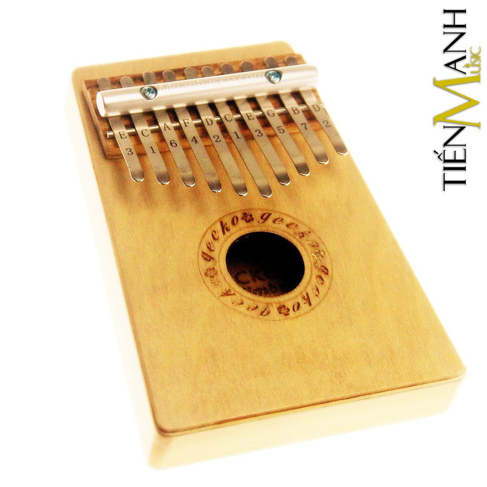 [Rẻ vô địch] Đàn Kalimba Gecko K10B 10 Phím Gỗ Bạch Dương (Cam kết 100% Chính hãng nhập khẩu bởi Tiến Mạnh Music)