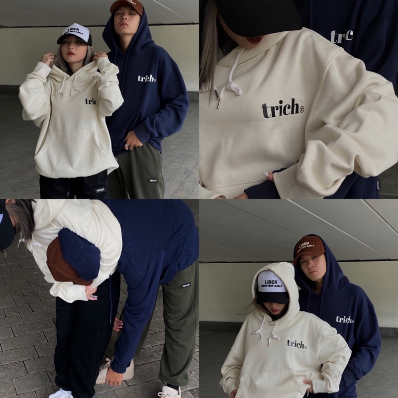 [CHĨNH HÃNG TRICH] TRICH BASIC HOODIE (Áo nỉ hoodie)