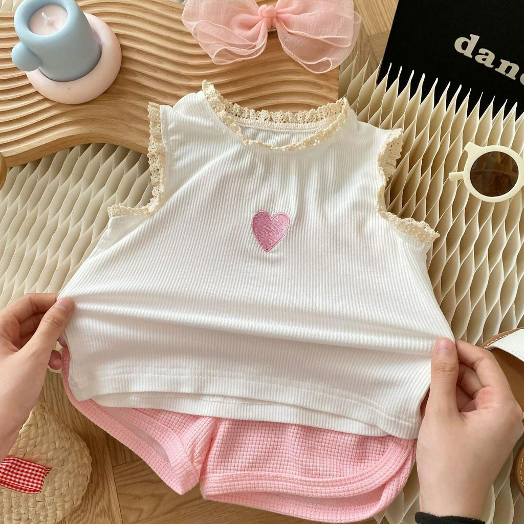 Set đồ bé gái mùa hè thoáng mát điệu đà