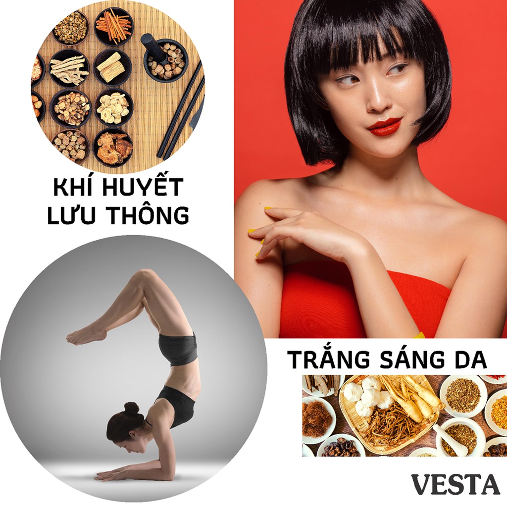 Bột Thuốc Bắc 24 Vị Vesta 100gr