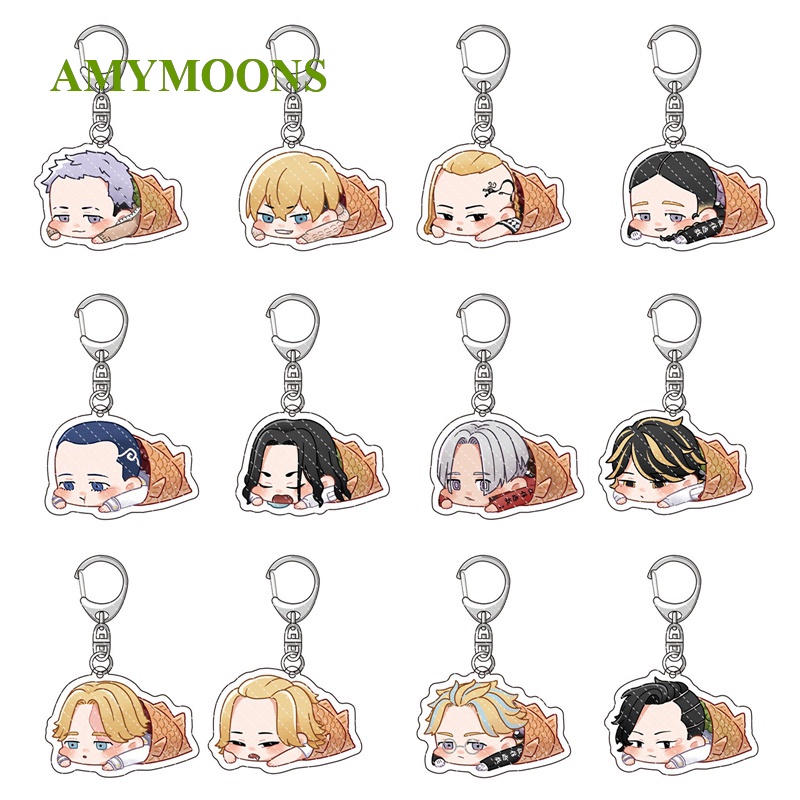 Móc Khóa Bằng Acrylic Hình Anime Tokyo Revengers Sano Manjirou Hanagaki Takemichi Mitsuya Takashi Matsuno Chifuyu Ryuuguuji Ken 10