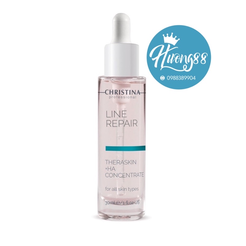 Serum Trẻ Hoá Da Christina Line Repair Theraskin +HA Concentrate 30ml