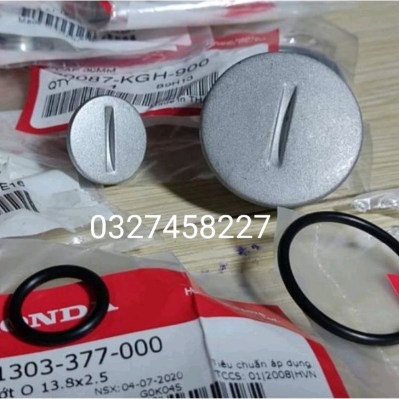 Cặp nắp thăm lốc điện nhôm xe FUTURE NEO, X ,GT 125 zin