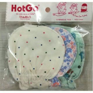 Set 3 đôi bao tay vắt sổ Hột gà