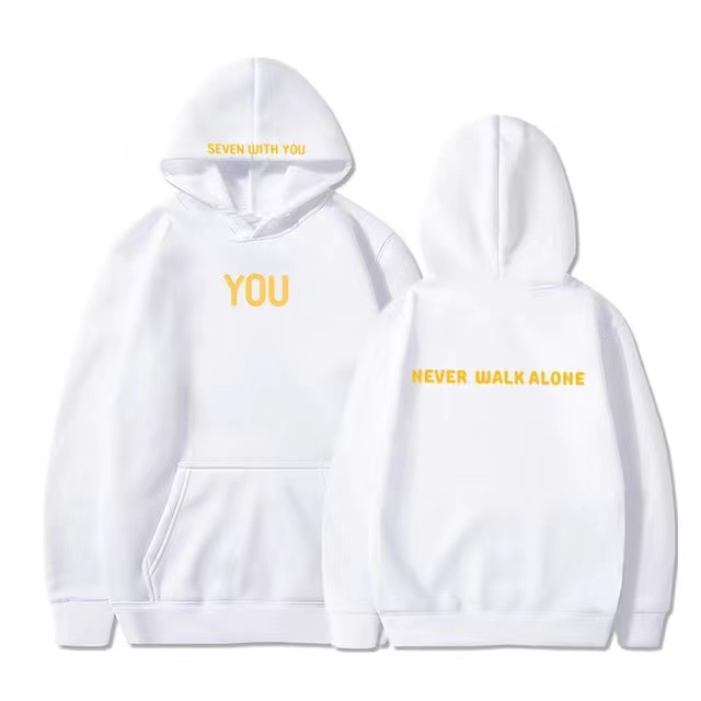 Áo Khoác Hoodie Màu Tím Đậm In Hình Park Jimin Kpop Youth League