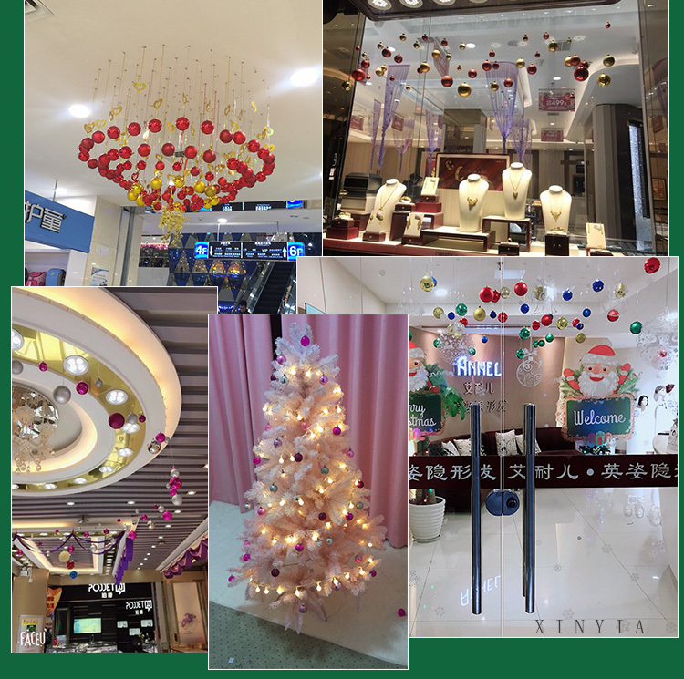 Quả bóng trang trí cây thông noel độc đáo hiện đại