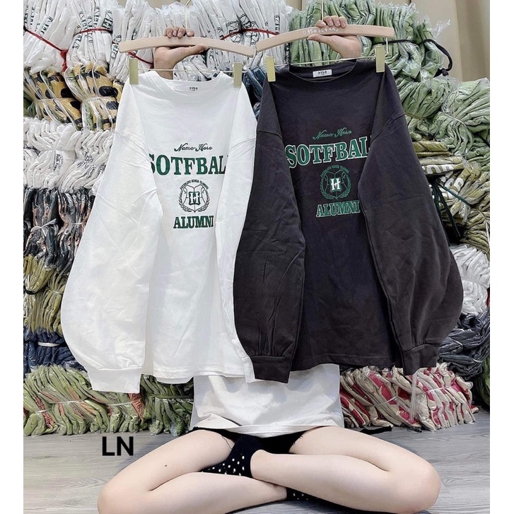 Áo nỉ bo cotton SOTFBAL LN12