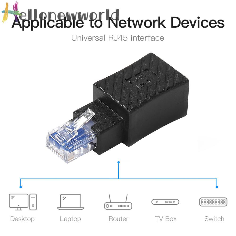 Đầu Chuyển Đổi Rj45 Đực Sang Cái Cho Cat5 Cat6 Lan