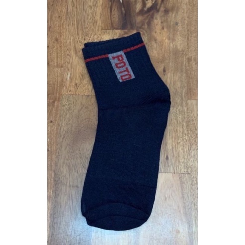 Tất/vớ nam cổ cao polo loại dày êm chân thoáng khí