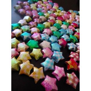  Combo 200 cái ngôi sao gấp sẵn giấy xếp ngôi sao✓ giấy xếp hình ngôi sao ✓ giấy xếp ngôi sao ✓ giấy gấp ngôi s 