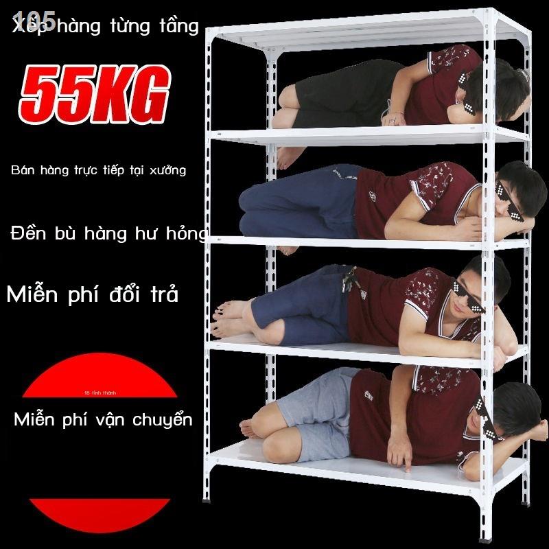 Cung cấp đặc biệt Kệ thép góc dày trưng bày gia đình giá để hàng siêu thị sắt kho nhiều tầng