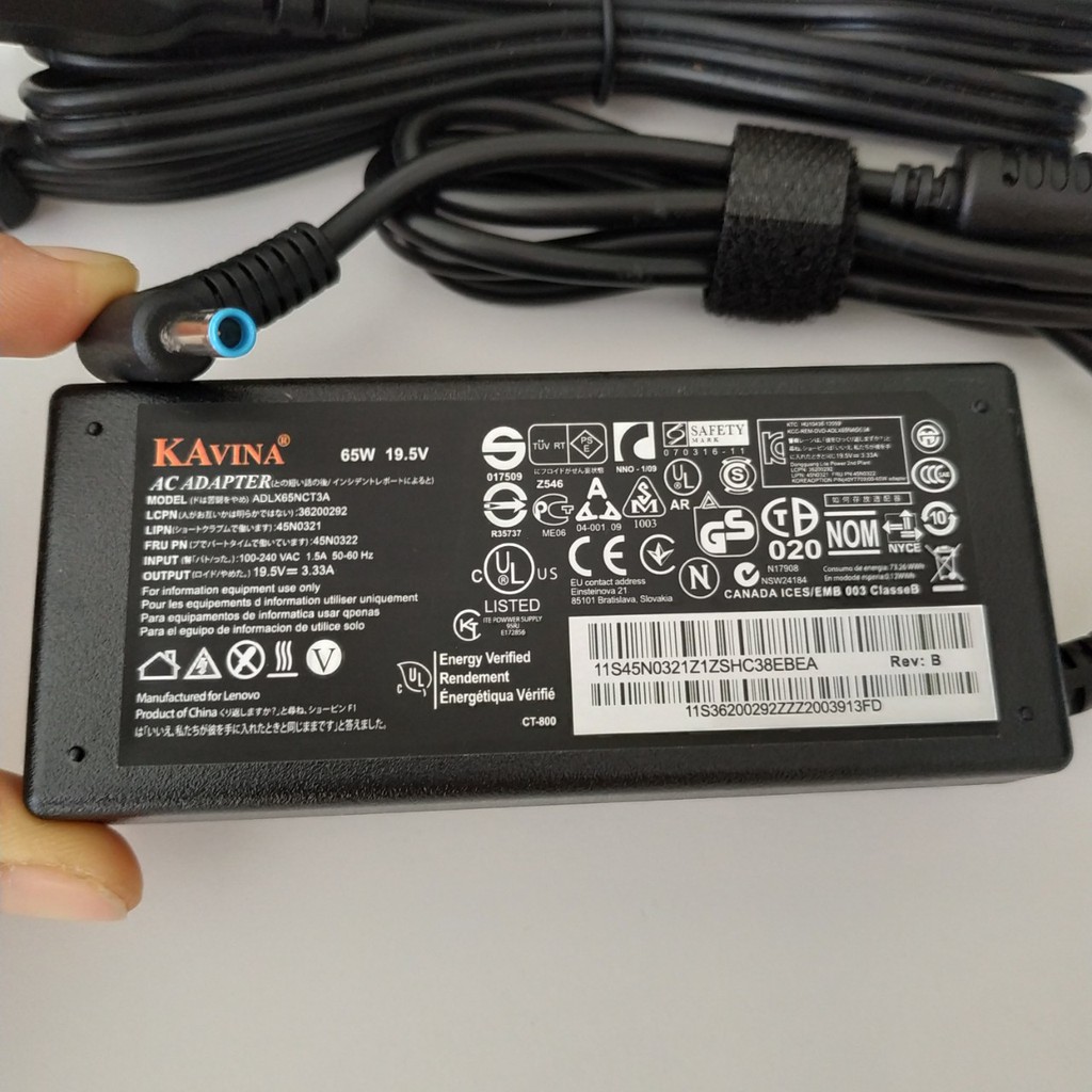 Sạc Laptop HP ENVY 19.5V - 3.33A ( đầu kim nhỏ)