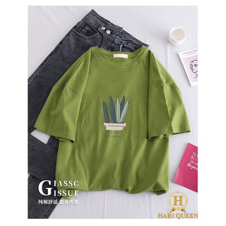[FREESHIP ĐƠN TỪ 50K] Áo phông chậu cây lá Still HARI0420