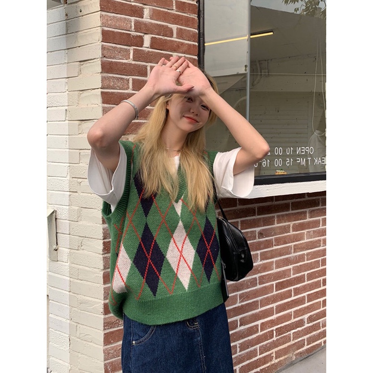 Áo Len Gile Nữ Dệt Kim Chất Đẹp Dày Dặn Dáng Rộng Phong Cách Hàn Quốc mẫu thời trang mới nhất 2021_K5M2 | BigBuy360 - bigbuy360.vn