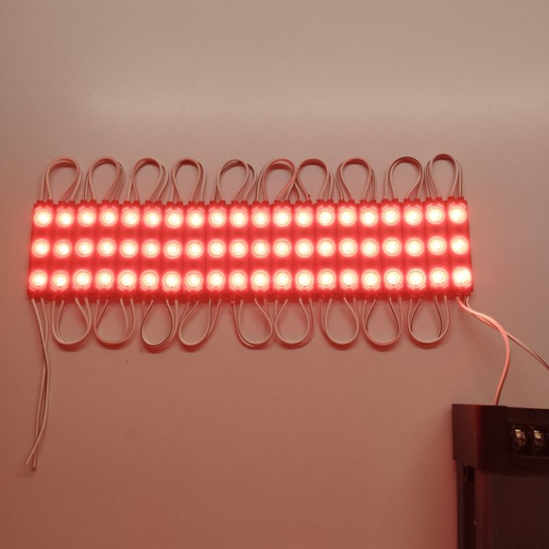 Led Hắt 3 Bóng, led modul siêu sáng 12V chống nước bán ngoài trời