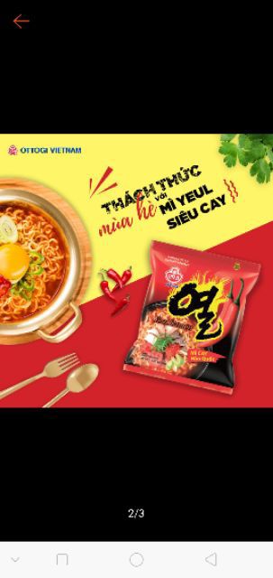 Combo 10 gói mì Cay Hàn Quốc 120g | BigBuy360 - bigbuy360.vn