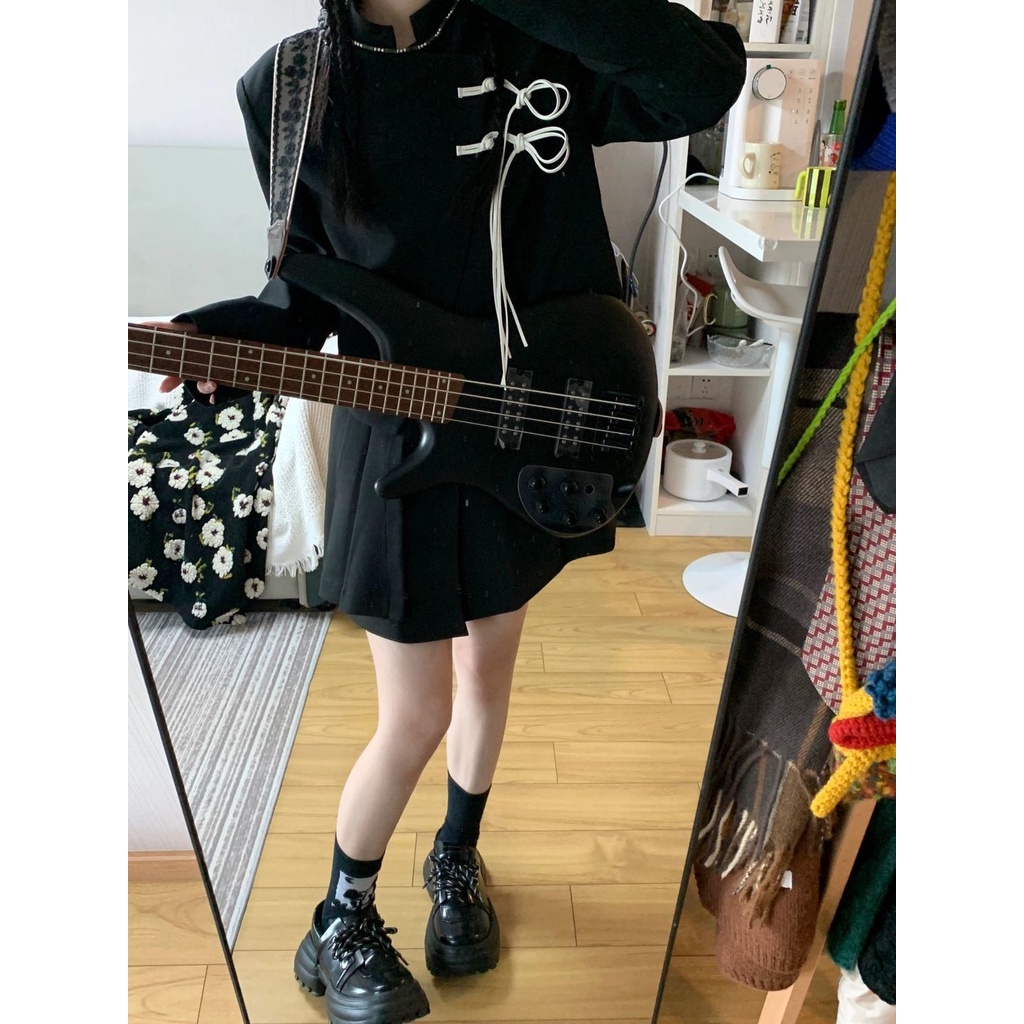 Phong Cách Thu Đông Mới!F &amp; X Bộ Áo Khoác Suit + Chân Váy Ngắn Xếp Ly Kiểu Retro Pháp Thời Trang Mùa Thu Dành Cho Nữ