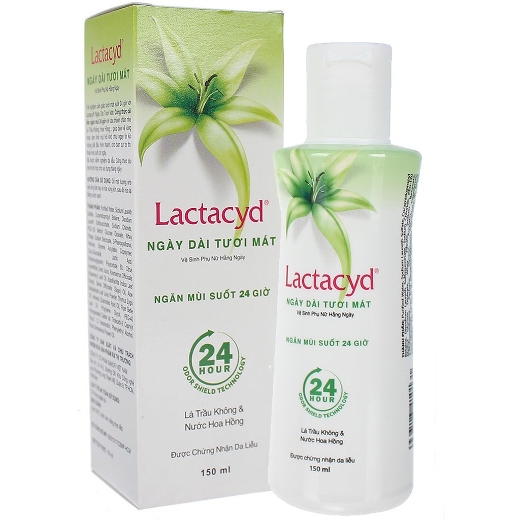 Dung Dịch Vệ Sinh Phụ Nữ Lactacyd 150ml/250ml Lá Trầu Không - Nước Hoa Hồng - Victory Pharmacy