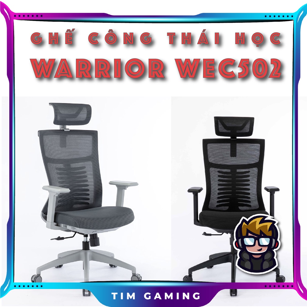 Ghế công thái học ergonomic WARRIOR – Hero series – WEC502