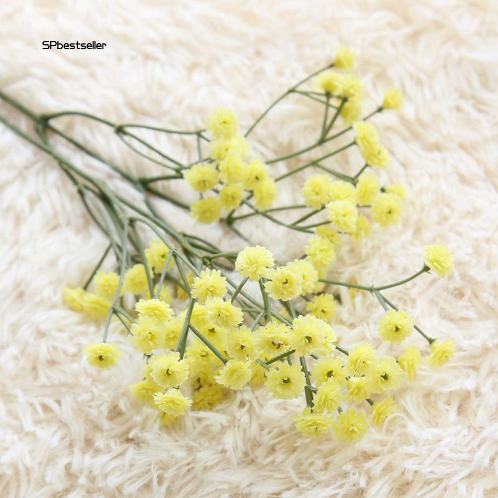 Bó hoa cẩm chướng giả bằng nhựa nhiều màu để trang trí