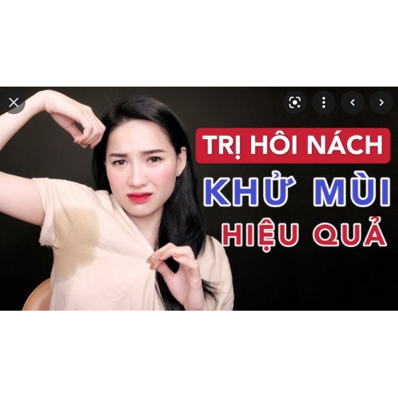 Khử Mùi Hôi Nách, Hôi Chân Xịt Thảo Dược Thiên Nhiên 100ml