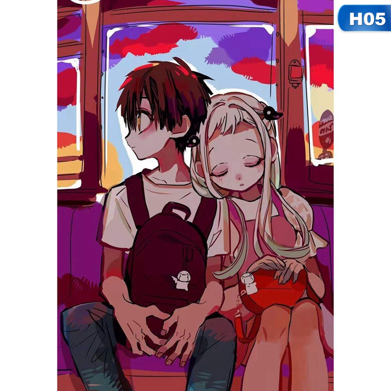 Tmdbyx Tranh Treo Poster Hoạt Hình Anime Nhật Bản Hanakuo Kaka Jibaku Shouen