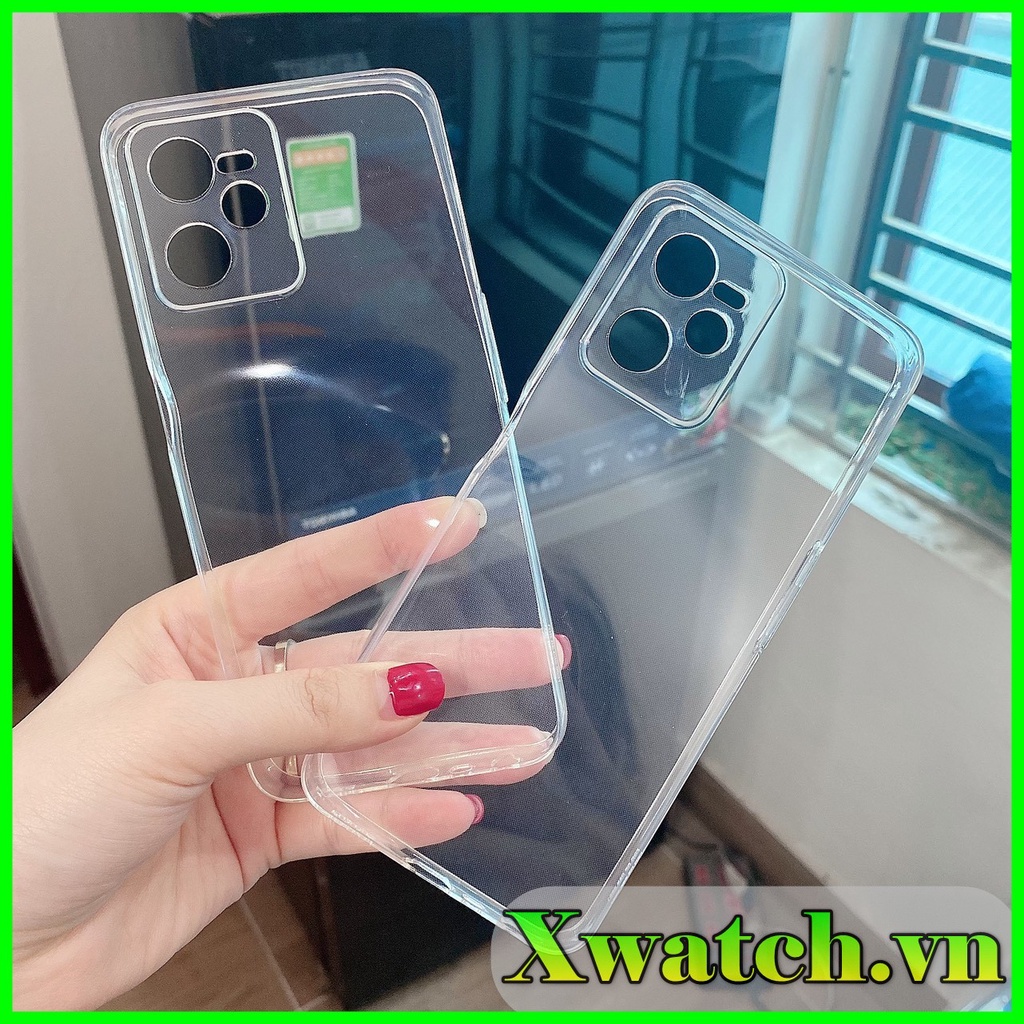 Ốp Silicon Realme 8 pro GT NEO Narzo 50i C11 Q3S Realme 9 pro C12 C35 C15 Realme 6 pro Realme X50 Realme C2 trong suốt