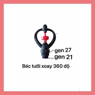 Béc phun mưa tưới cây xoay 360