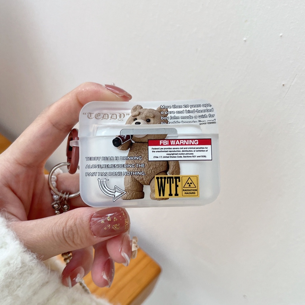 Vỏ Bảo Vệ Hộp Sạc Tai Nghe compatible AirPods 3 compatible AirPods(3rd) 2021 Iscompatible AirPods3Rdurise 3rd Pro compatible AirPods2gen Ốp