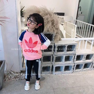 bộ nỉ adidas cho bé trai/gái