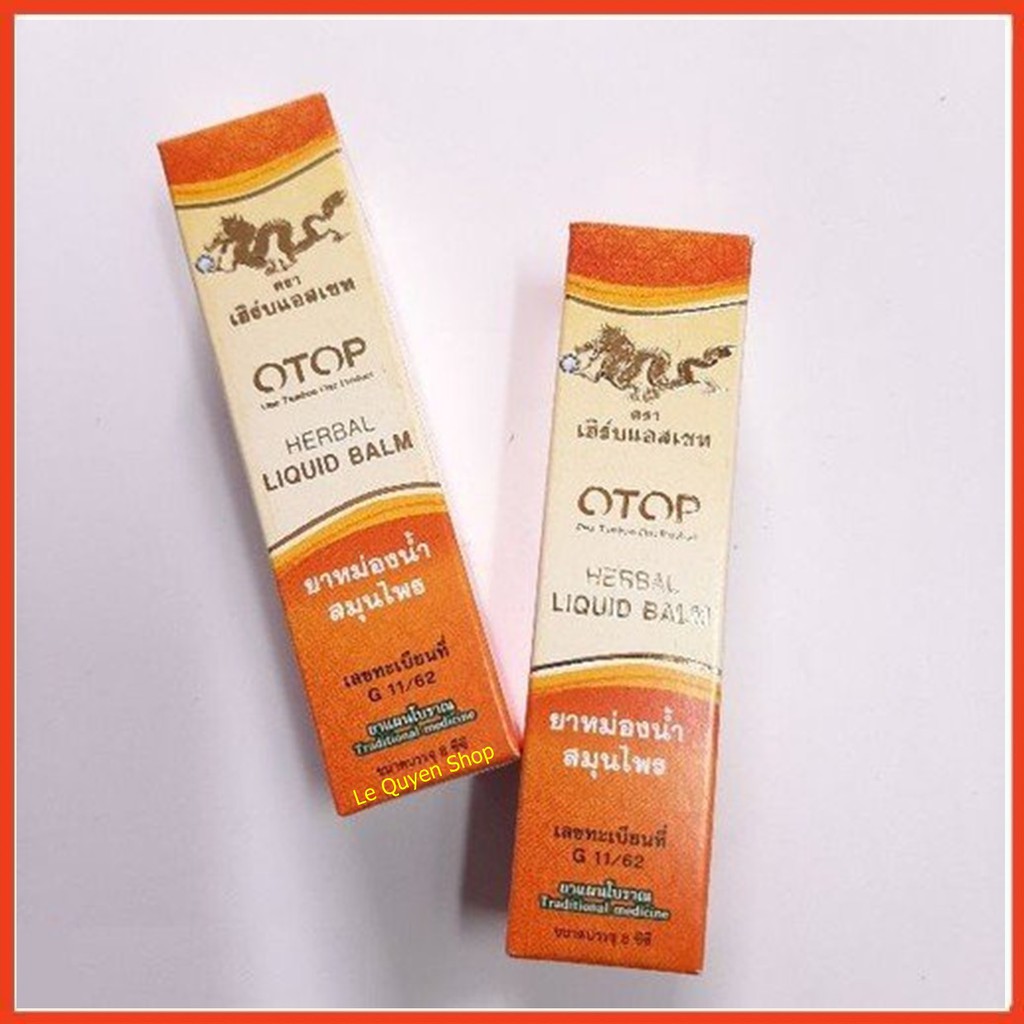 6 Chai dầu lăn 26 vị thảo dược thái lan