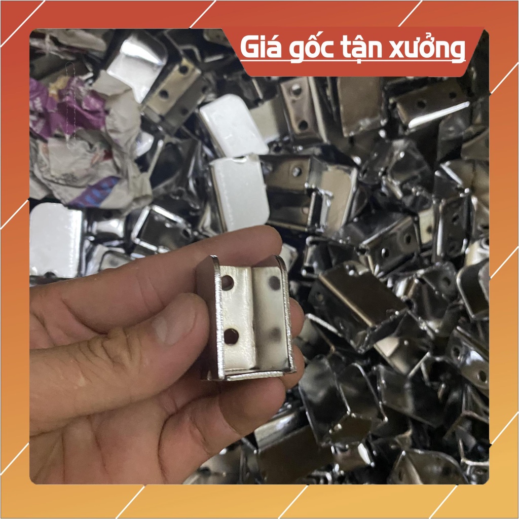 Cốc đỡ thanh hộp inox ⚡ GIÁ SỐC ⚡ Cốc đỡ bắn trực tiếp vào tủ chắc chắn, chất liệu cao cấp