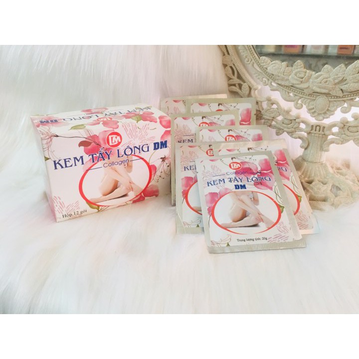 Kem Tẩy Lông Collagen - Không hóa chất độc hại - Tẩy Lông DM | BigBuy360 - bigbuy360.vn
