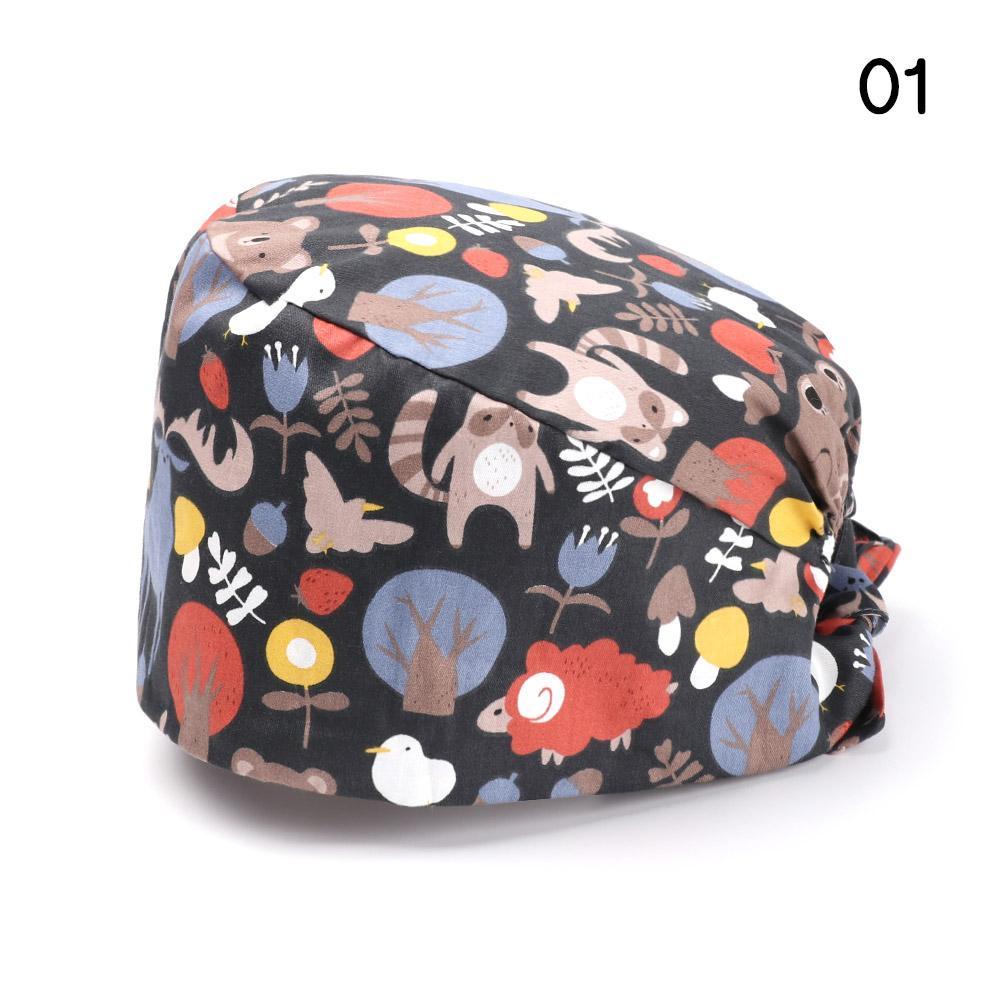 EUCA Mũ Trùm Đầu Cotton Dáng Tròn Thời Trang Cho Nữ