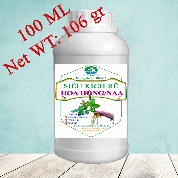Kích rễ hoa hồng NAA