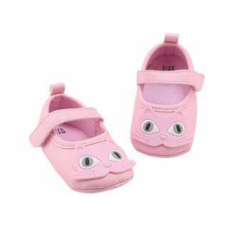 giày búp bê mèo hồng