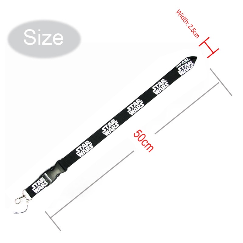 Dây Đeo Cổ Và Ngăn Đựng Thẻ Gắn Điện Thoại In Hình Star Wars