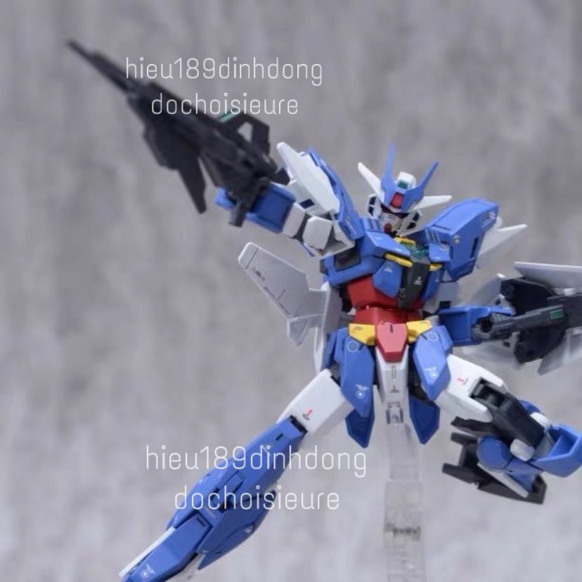 Lắp ráp gundam hg 1/144 earthree 001A