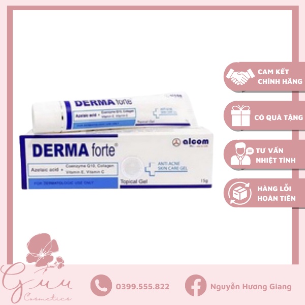 Kem dưỡng Derma Forte giảm mụn, mờ thâm