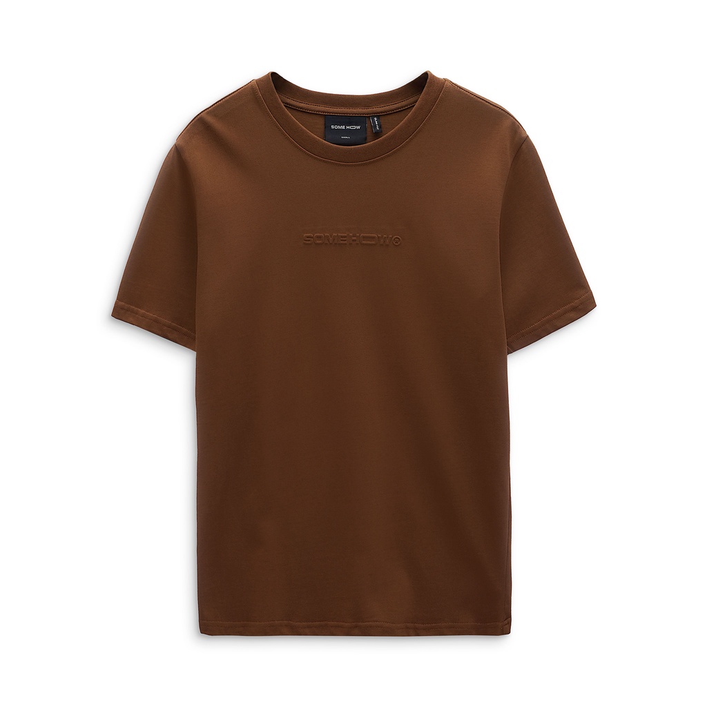 Áo Thun Nam SlimFit Embossed C5 , Chất Vải Cotton 2 chiều Thoải Mái , AT011591 ,SOMEHOW